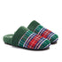 Snuggs Clogs Green checkered